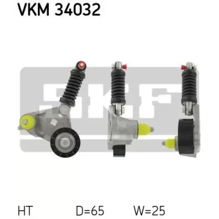 Alternator Gergi Rulmani Transit 2.0TDCI 2.0DI (00 06) Mondeo III 2.0TDCI 2.2TDCI 2.0 16V TDCI (00 ) | SKF VKM 34032 | OEM XS7E 6A228 CC 1201181 6A228 1201181