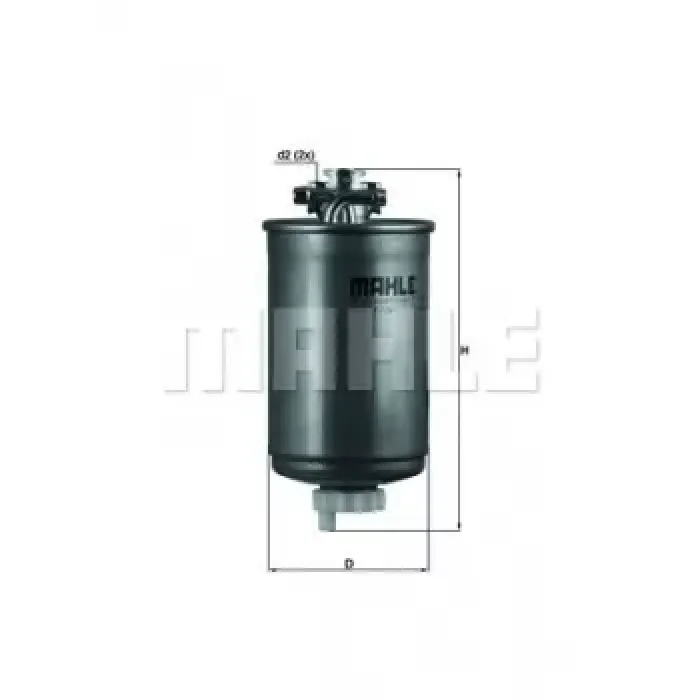 Yakit Filtresi (Mazot) Caddy Golf Jetta Passat Polo Transporter LT35 Vento Cordoba Ibiza Toledo | MAHLE KL75 | OEM 1H0127401C 1H0127401C 1H0127401G 191127401A 1H0127401G 191127401A