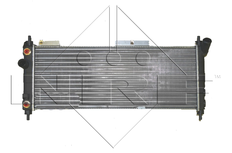 Motor Su Radyatoru M,T Combo Corsa Corsa B Tigra (680×273×26) | NRF 53631 | OEM 93718813 93718813 92090138 52459323 52459322 1300153 1300152 92090138 52459323 52459322 1300153 1300152
