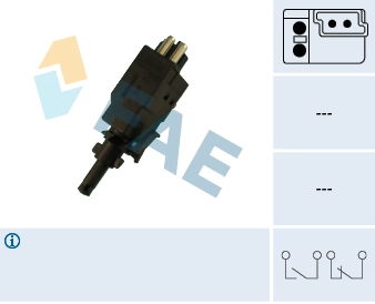Fren Lamba Salteri 190 W201 83>93 W202 94>00 S202 96>01 W210 96>02 | FAE 24590 | OEM A0015450109