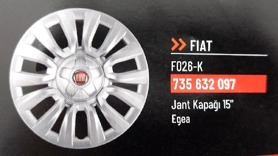 Jant Kap. 15J Fiat Egea 735632097 | OEM F026K