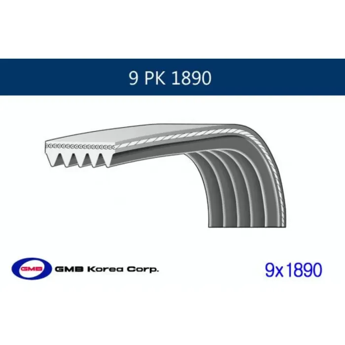 5 Kayisi Kanalli Mercedes Actros 1843-1848-1853 OM541-OM542 | GMB GPK 9PK1890