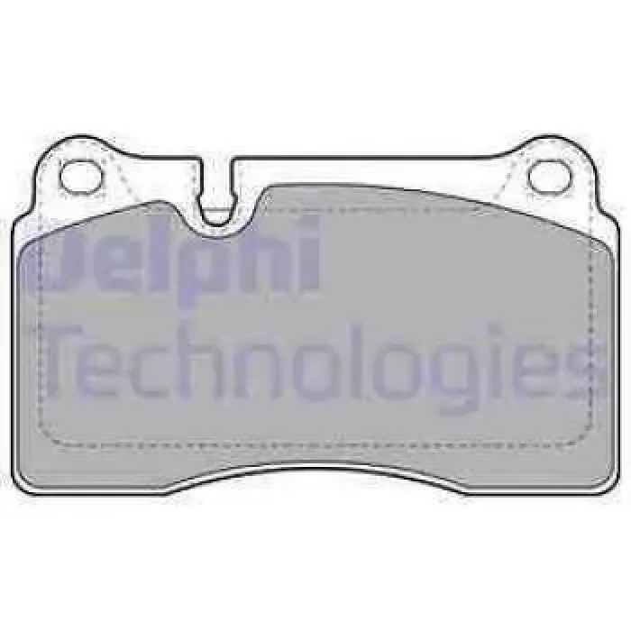 Fren Balatasi On Touareg 7L 03> Touareg 7P 10> | DELPHI LP2012 | OEM 7L6698151E 7L6698151G 7L6698151J
