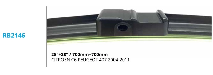 Silgi Paleti (2 Adet) 700 ve 700mm Muz - Citroën: C6 (2005) Peugeot: 407 Coupe, Sedan, Sw (2004-2011) | OEM 1090203
