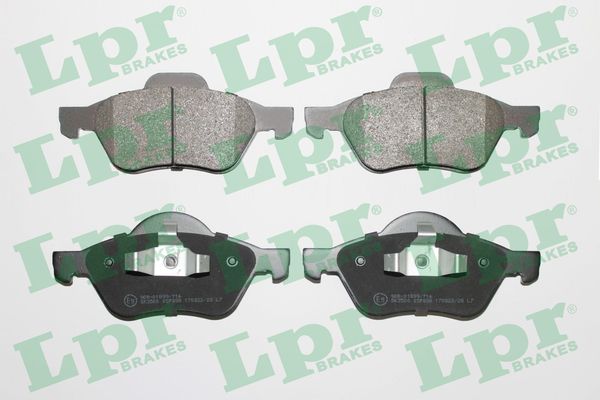 On Fren Balatasi Laguna 2 1,6 16V 1,8 16V 1,9 3,0 V6 Megane 2 05- 1,6 16V 1,5 2,0 1,9 | LPR 05P898 | OEM 7701206598