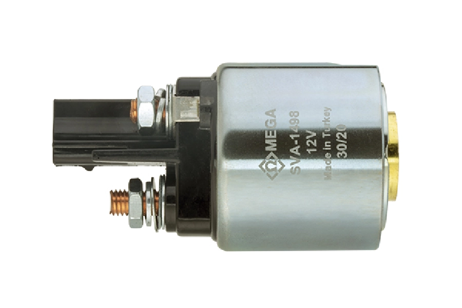 Marş Otom. Valeo Tip 12V Audi A3-Seat Cordoba-Skoda Octavia-VW Golf, Jetta FSI Motor, Soketli, İnce | OEM SVA1498