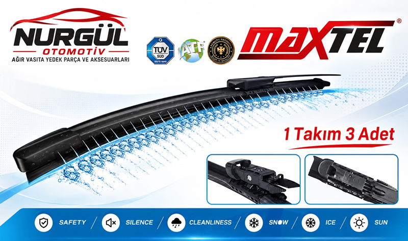 Maxtel DAF Cf, Xf Muz Tipi Fiskiyeli Silecek ( 3ADET )
