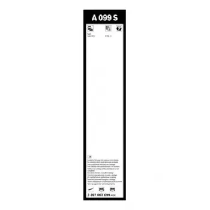 Silecek Supurgesi Takim Aerotwin [650 / 650 MM] | BOSCH 3397007099 | OEM 1P0955426A 1P0955426A 1P0955425A 1P0955425A