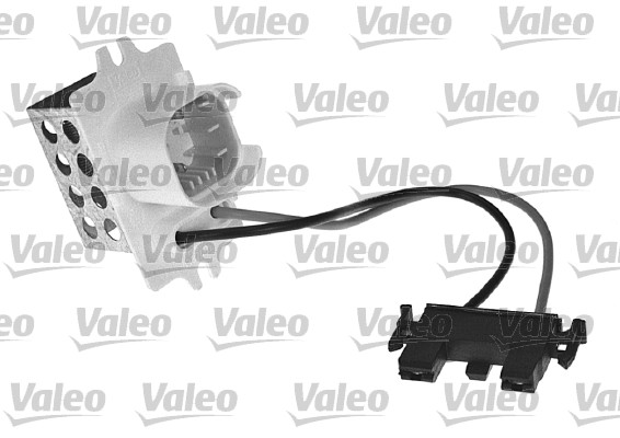 Kalorifer Rezistans & Regulator R19 - Clio I - Megane I | VALEO 509281 | OEM 7701034874