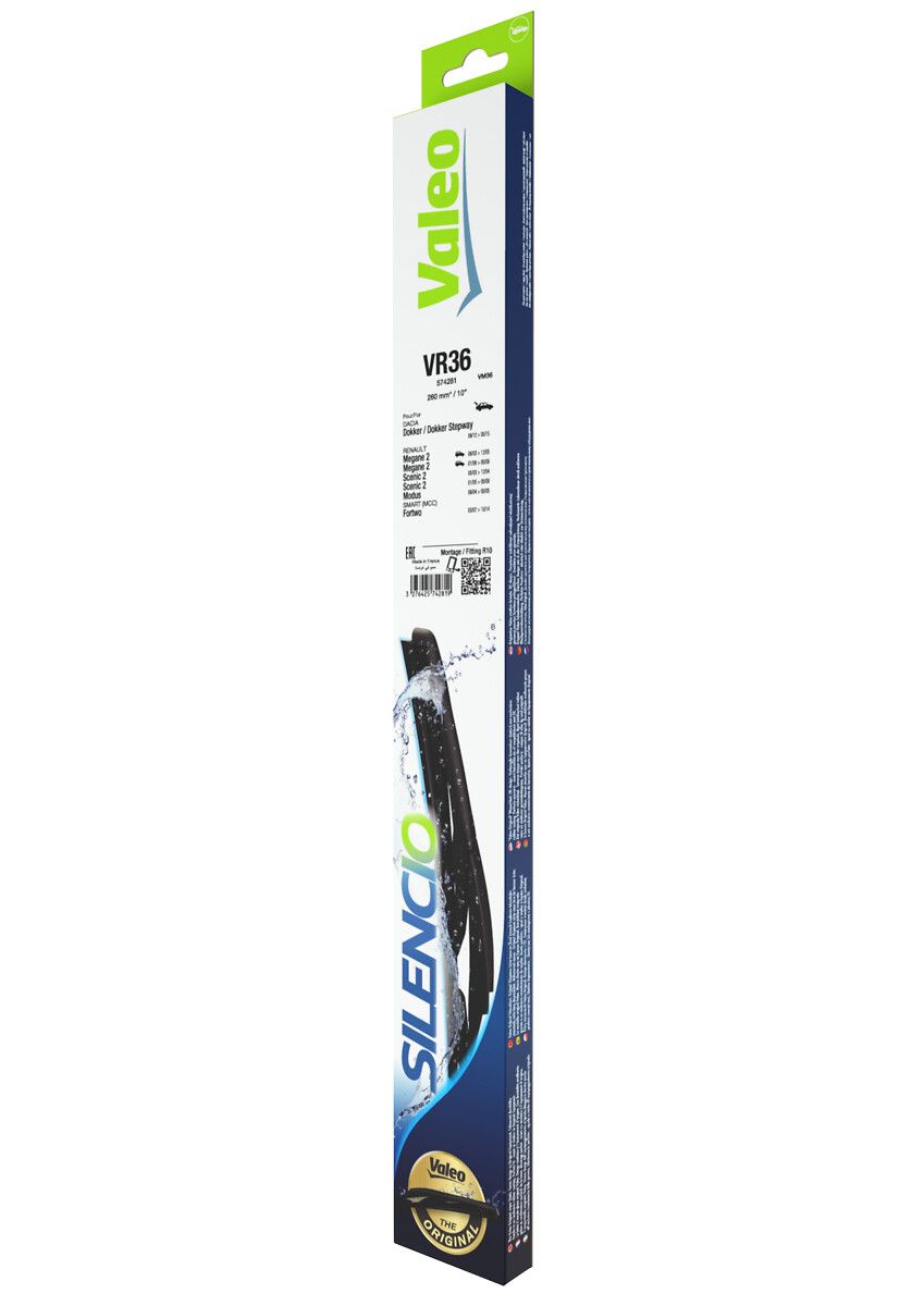 Silecek Supurgesi 260MM Arka Megane II 06 / 03> Modus 09 / 04 05 / 05 Scenic II 05 / 03 Smart MCC | VALEO 574281