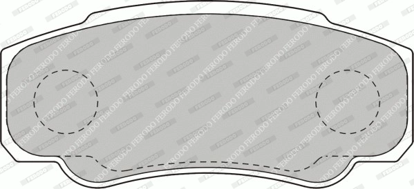 Arka Fren Balatasi (Diskli Fren) Boxer 2 Jumper 2 Ducato 2 1800KG (16 Jant) 02> (03 06) | FERODO FVR1480 | OEM 77362274 4252.47 4252.46