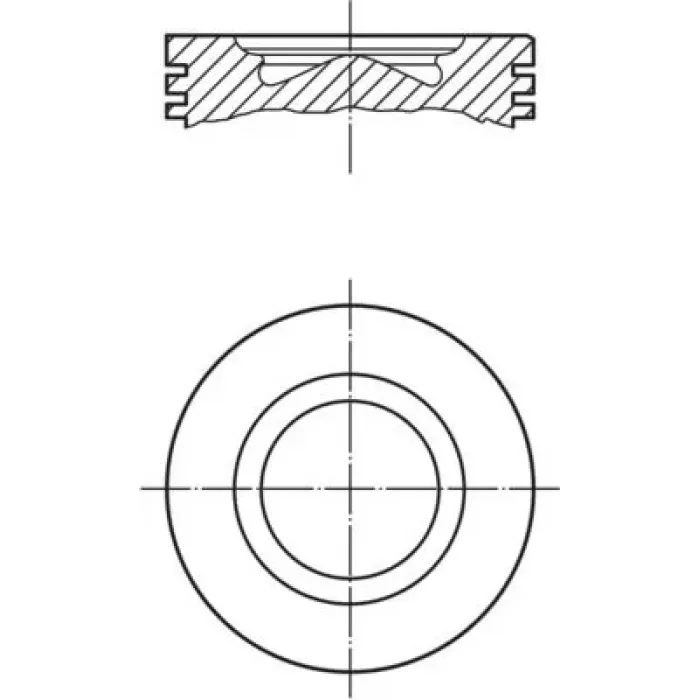 Piston Segman (88,60MM) / (0,60 Farkli) Ducato Daily Karsan J10 2,3JTD (Euro 4 F1AE0481D) | MAHLE 007PI00109002 | OEM 8770755060000G
