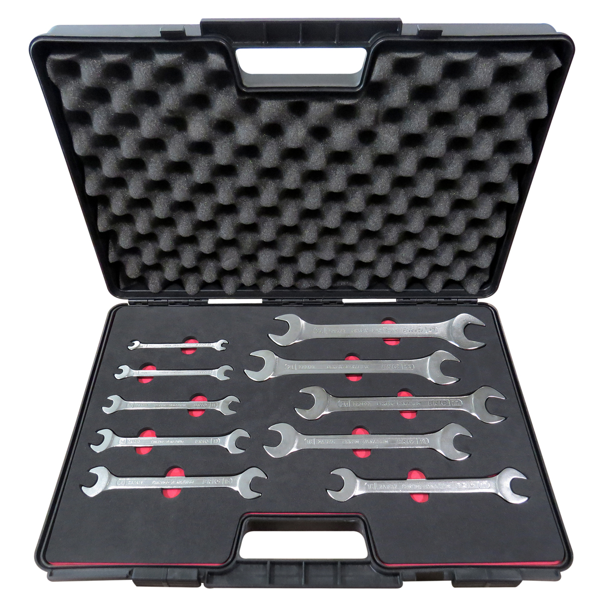 Anahtar Iki Agiz Set 10 Parça 6X7-24X27 Çantada