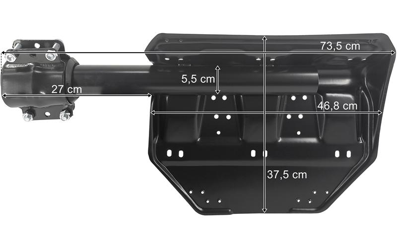 Çamurluk Kolu Scania Düz Tip Sol | OEM 1792685