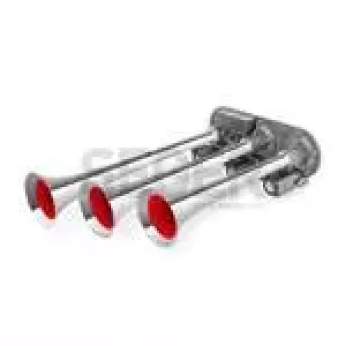 Korna Havali Uc Borulu 8 Ses Kombinasyonlu 24V Mehter Krom | SEGER 82EM24.000.03K | OEM 500