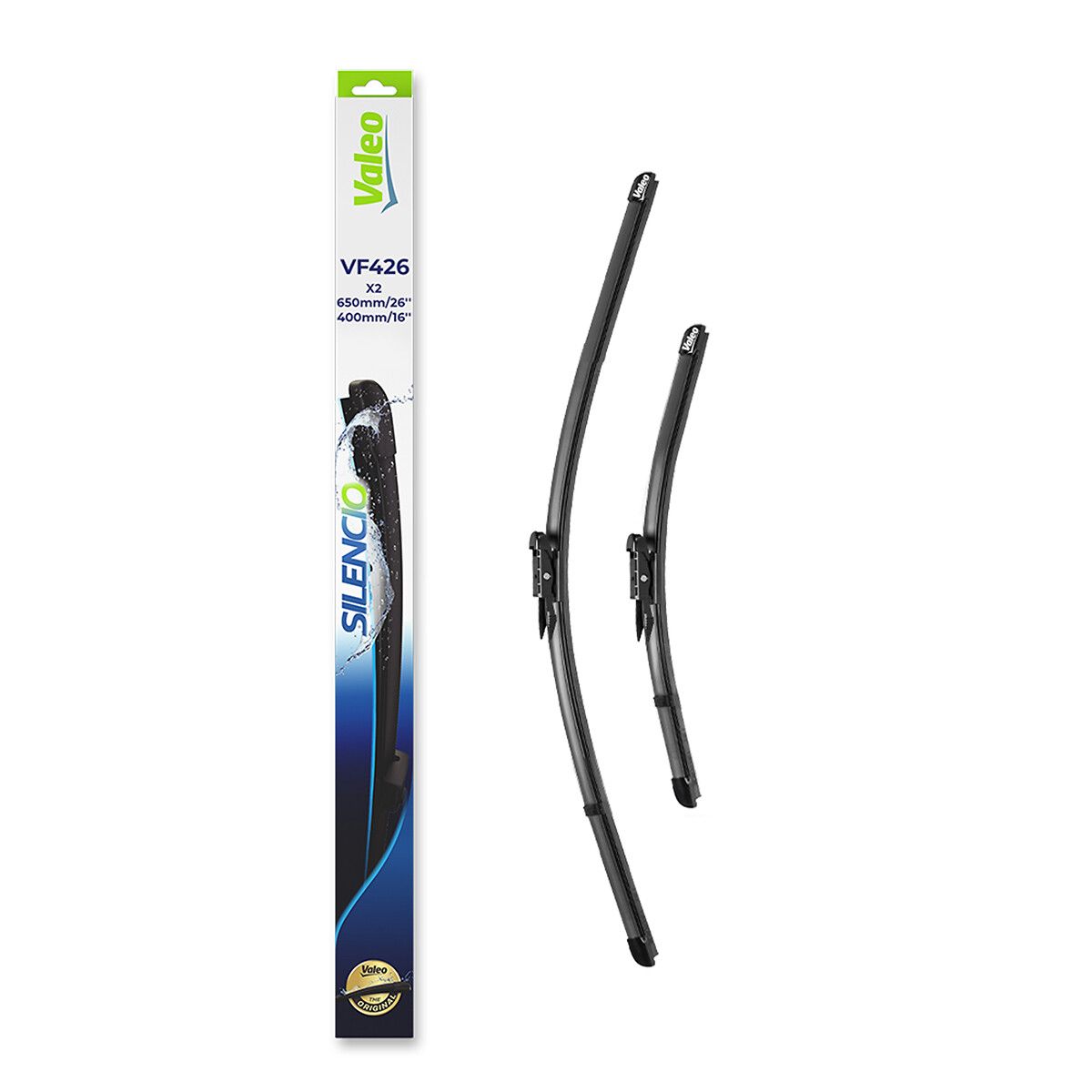 Silecek Supurgesi Flat Blade (X2) 650 / 400MM Corsa D 06> | VALEO 574375 | OEM 93189190