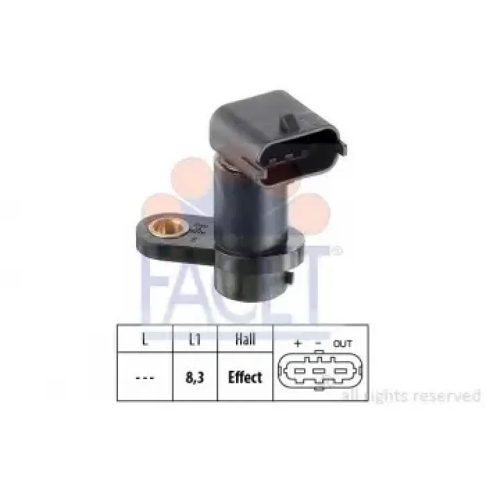 Eksantrik Devir Sensoru Astra H Astra G Vectra C Meriva A Zafira B Z16XEP | FACET 9.0449 | OEM 24435096
