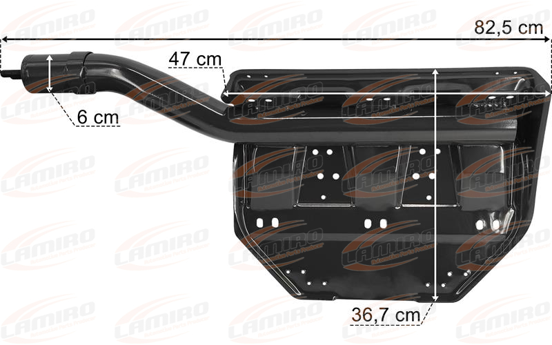 Çamurluk Bağlantısı Ön Sol (Vidalı) Scanıa 12.M | OEM 1358311