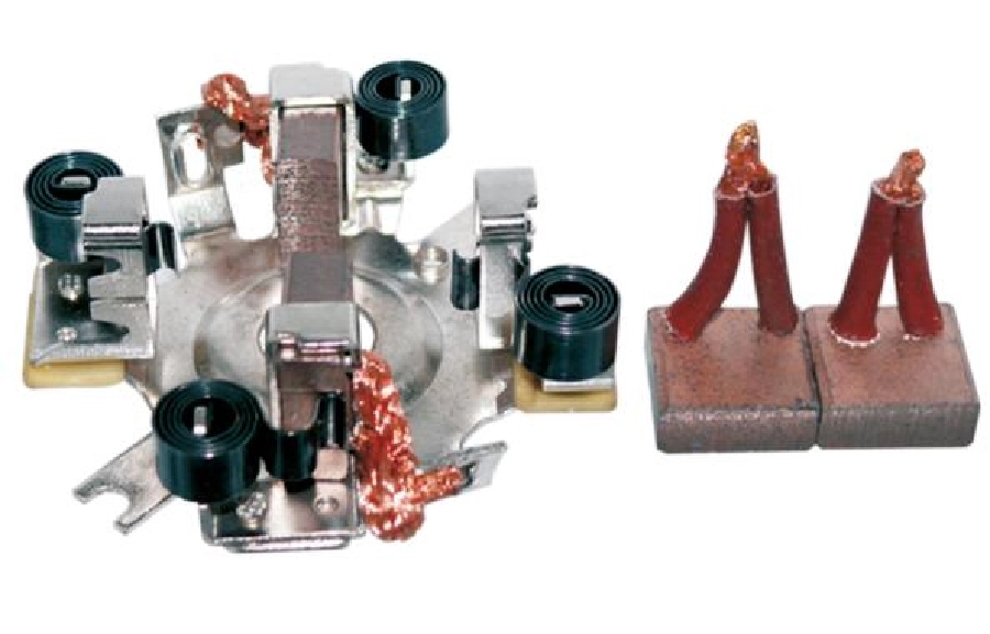 Marş Kömür Yuvası 12V Ub-Kf Tip - Büyük Marş Motoru MASX23, 24 Kömürlü Desoto, Fargo, Dod AS900, Bedford | OEM BHM4701