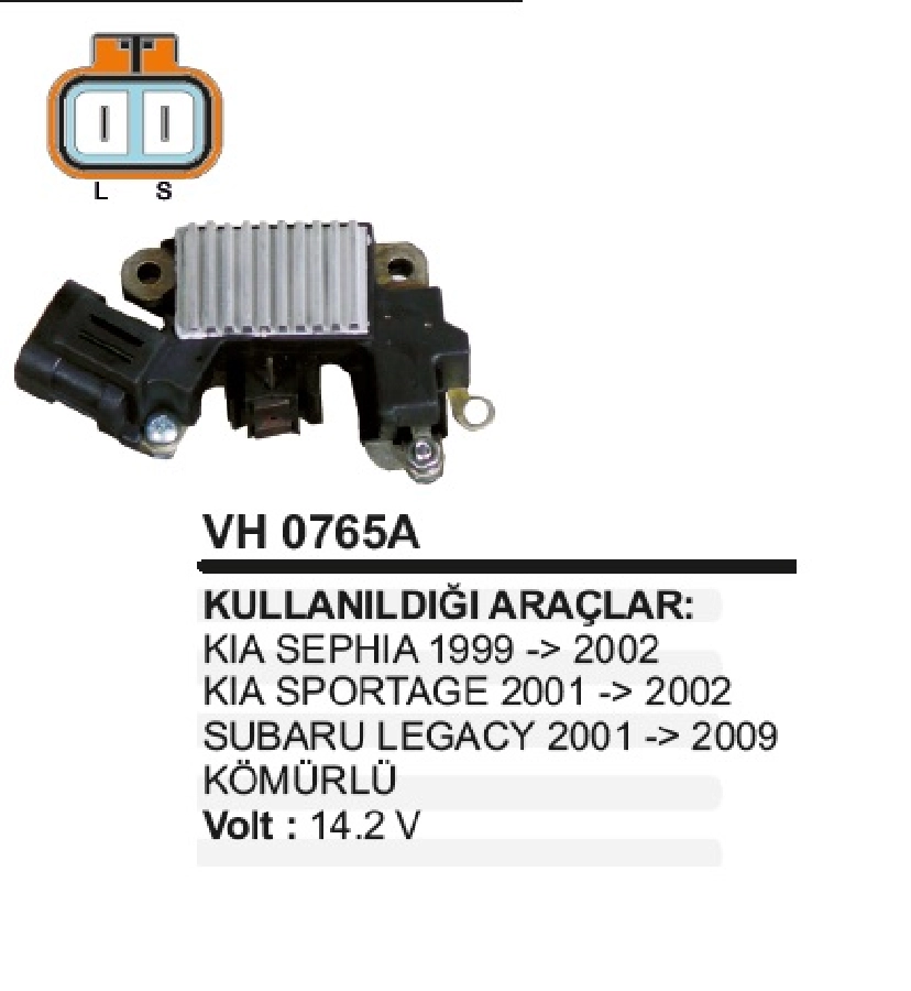 Konjektör Hitachi Kom Lu Kia Sportage, Subaru | OEM VH0765A