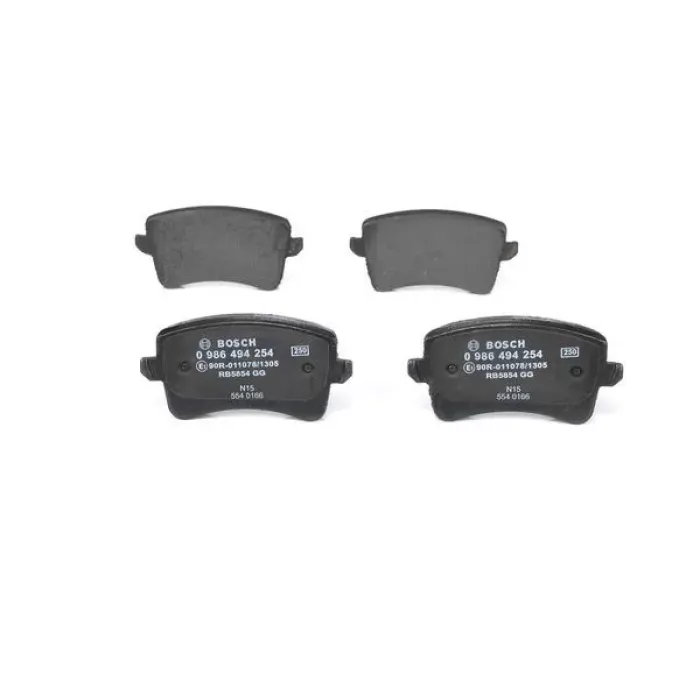 Fren Balatasi Arka A4 08>15 A5 07> Q5 10>17 Q5 09>12 | BOSCH 0986494254 | OEM 8K0698451A 8K0698451B 8K0698451E