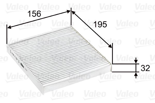 Polen Filtresi Sirion 05>11 Materia 07> Coure 05> | VALEO 715637 | OEM DAI_715637_FAP 99906-850M2-038