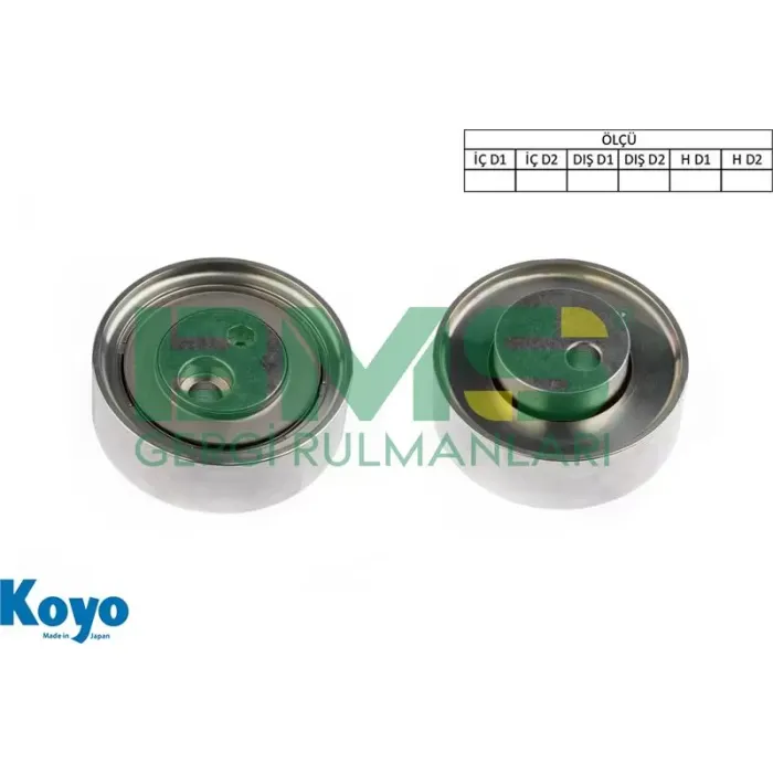 Alternator Gergi Rulmani (10X80X27 Demir) Suzuki Grand VITARA2.0 HDI | BMS 450 | OEM 49170-65D40