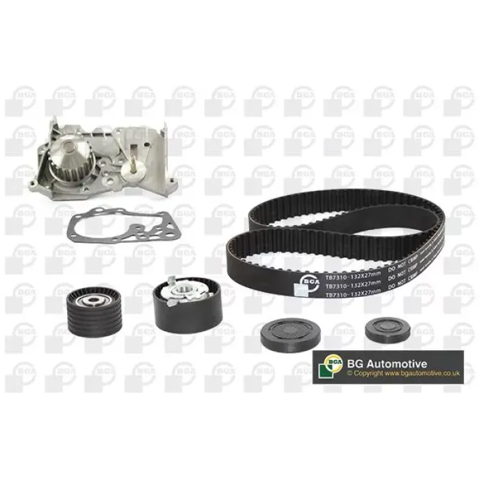Devirdaim+Triger Seti Primera Megane I II III Kangoo Dokker Duster Logan Sandero Laguna I II III Clio II III Scenic I II III Thalia Symbol Modus II Fluence Captur K4M / K4J / H4J 1.4 16V / 1.6 16V | BGA TB7303CPK | OEM 210101302R