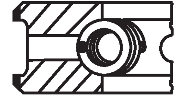 Piston Segman P107 P1007 P206 P307 Bipper Nemo C1 C2 C3 DV4TD 1,4HDI 8V Fiesta 1,4TDCI (74,20) / (0,50 Farkli 0,20 Kısa) | MAHLE 0400312 | OEM 2S6Q 6K108 AA 0628N7 0628V2
