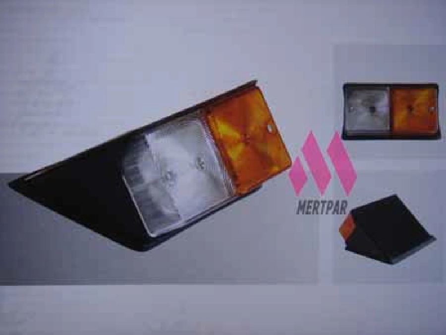 Sinyal Lam Sağ Çift Renk - Ford 3610-6610 | OEM 01002RH