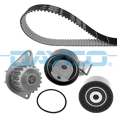 Tri̇ger Set+Su Pompasi (Devi̇rdai̇m) C2 C3 C4 P207 P206 P307 1,4 16V 03> (ET3J4) (135 Dis Kayis) | DAYCO KTBWP4950 | OEM 1609525780 / 1610793380