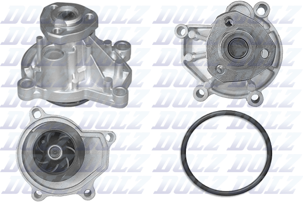Devirdaim Contali Cordoba Ibiza 4 Fabia Roomster Polo 1.2TSI Bmd Awy Bme | DOLZ A207 | OEM 03D121005 03D121013B