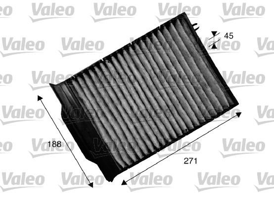 Polen Filtresi Megane II 1,4 / 1,6 / 2,0 / 1,5DCI / 1,9DCI / 2,0DCI (Cerceveli) / (Karbonlu) | VALEO 715539 | OEM 7701055109 7701055109 7701064235 7701064235