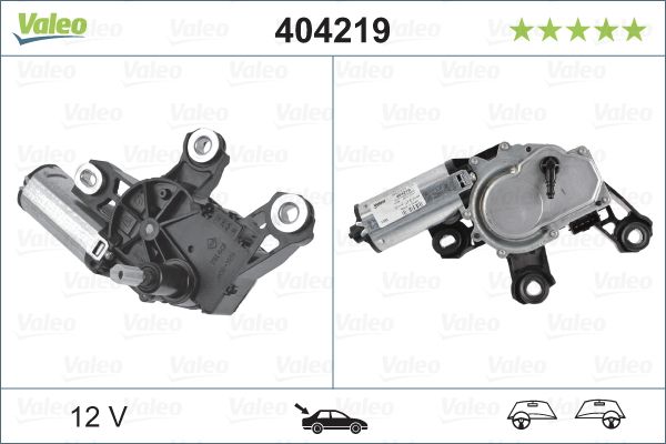 Silecek Motoru Arka Audi A4 | VALEO 404219 | OEM 6X0955711C