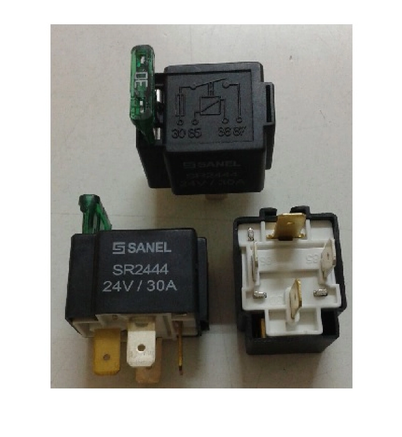 Röle Sigortalı 24V 30A 4UÇLU | OEM SR2444