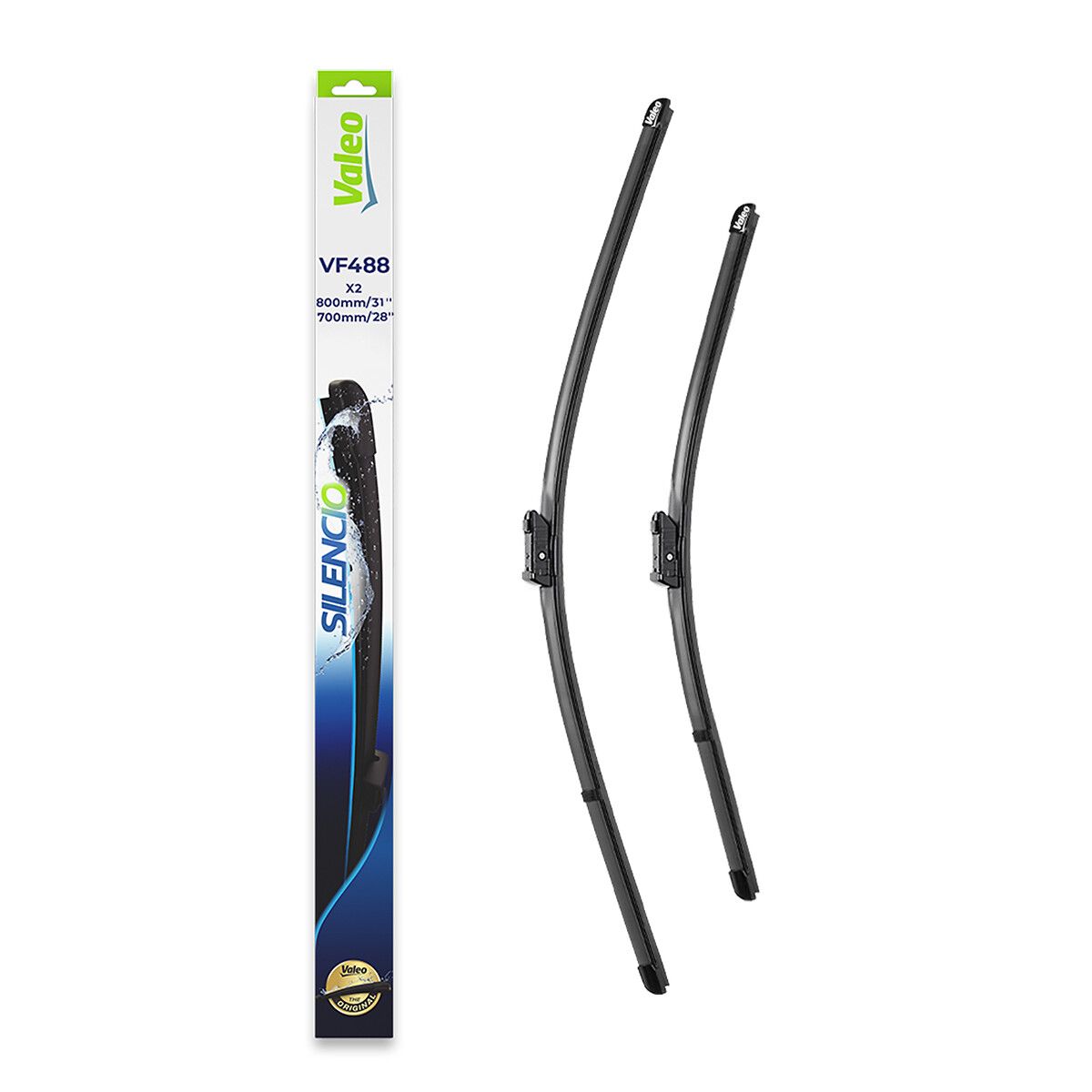Flat Blade (X2) VM484 Peugeot 3008, 5008 (800+700) | VALEO 574688
