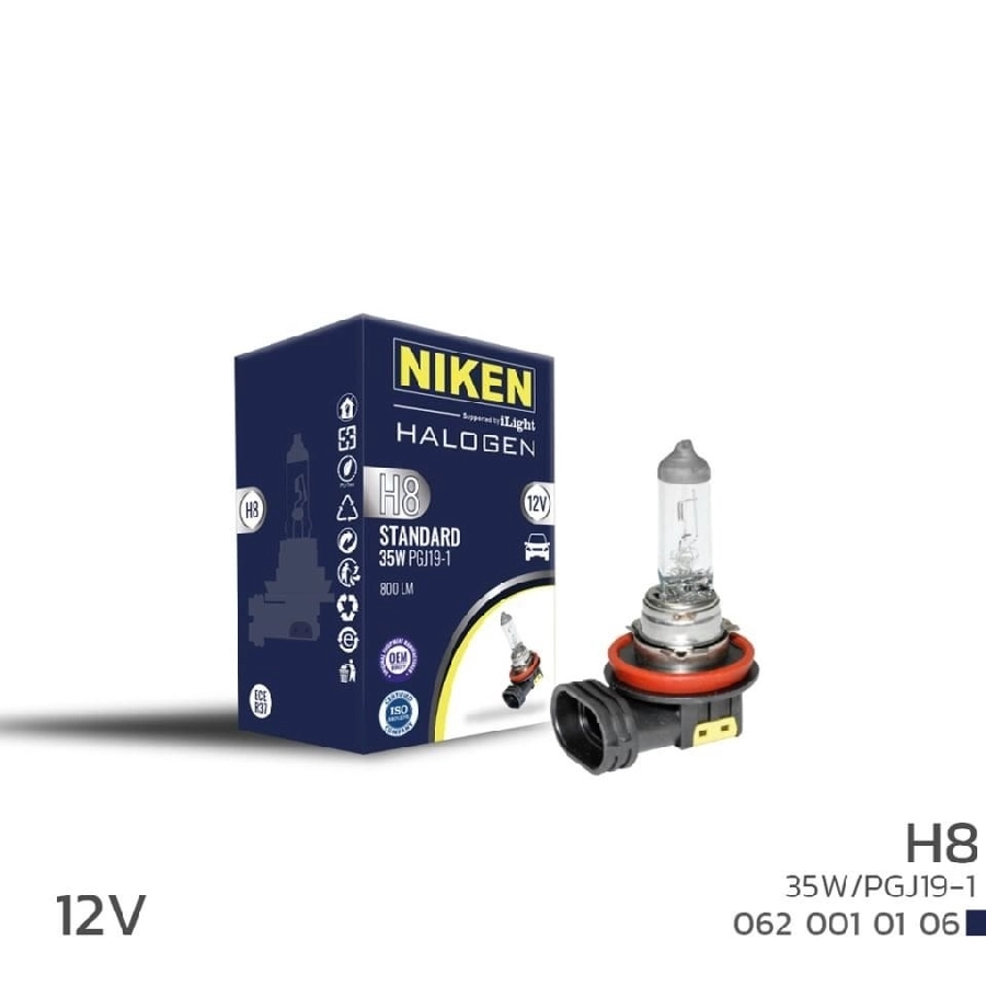 Ampul H8 35W Halojen Ampul PGJ19-1 (12V) | OEM 0620010106