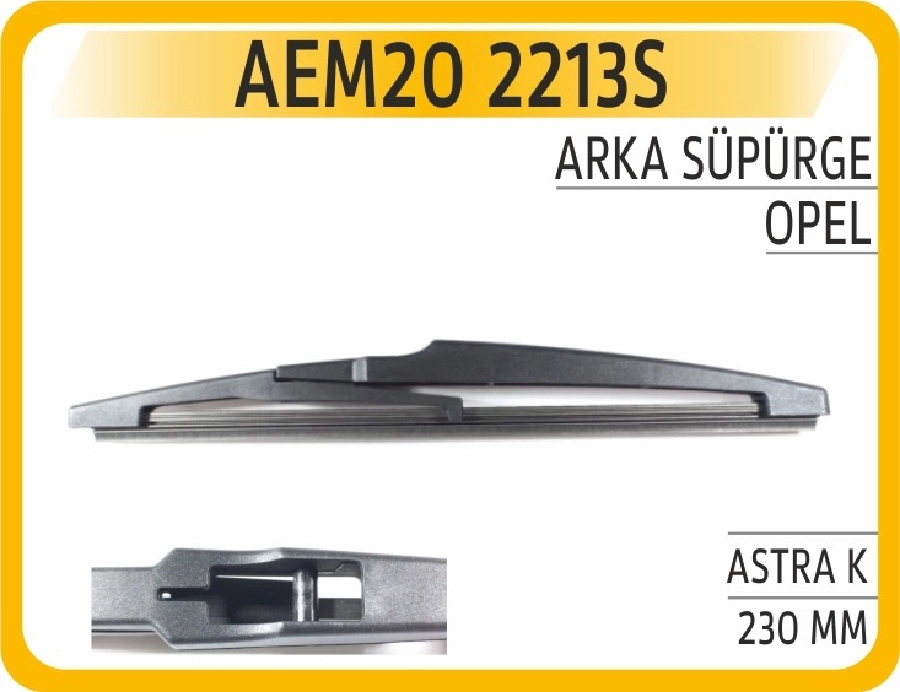 Silgi Paleti Arka 230 2000 Astra K | OEM AEM202213S