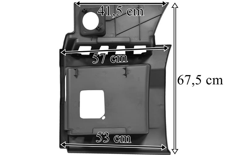 Basamak TGX EURO6 D Gri Sağ | OEM 81615200074