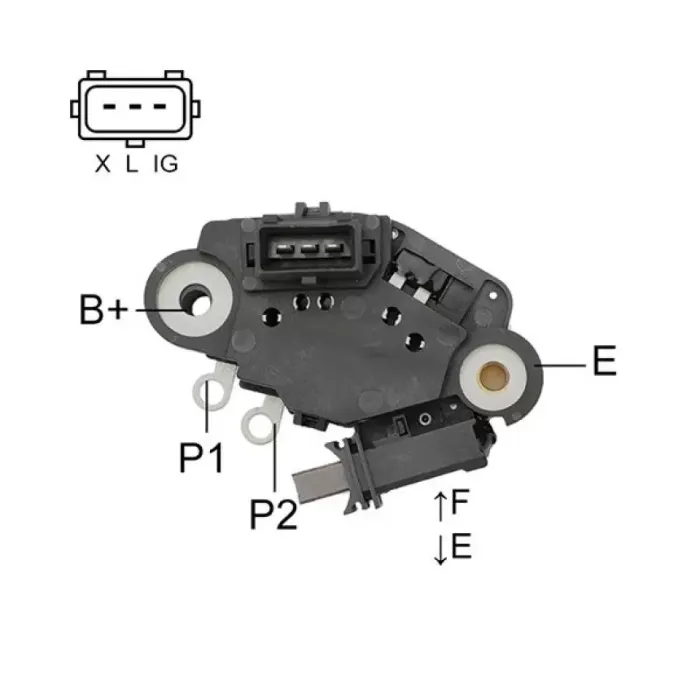 Alternator Konjektor 12V 3 Serisi 5 Serisi | YUNYI 08-040 | OEM 12311432965 12311702929