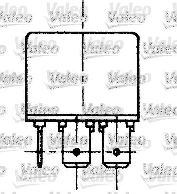 Kubik Role 12V 25A 1RT Rezistansli | VALEO 643818 | OEM 9606859880 655568 3467AA