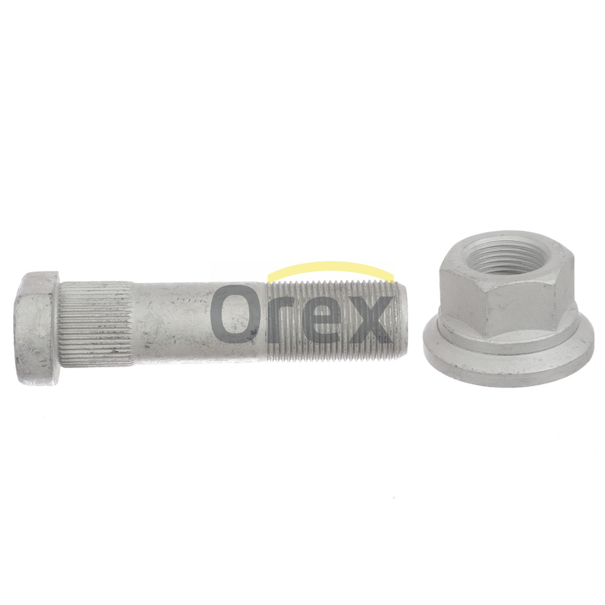 Bijon M22x92mm Somunlu, Frezeli (Gri) | OEM A0004014171