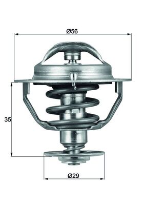 Termostat Mini R50 D | MAHLE TX7382D | OEM 11537791072