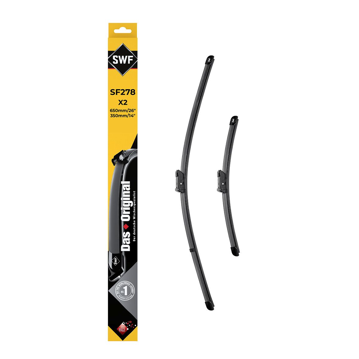 Silecek Supurgesi (X2) I20 (650+350) / (Swf) | VALEO 119278 | OEM 983501J000 983501J000 983501P000 983601J000 983501P000 983601J000