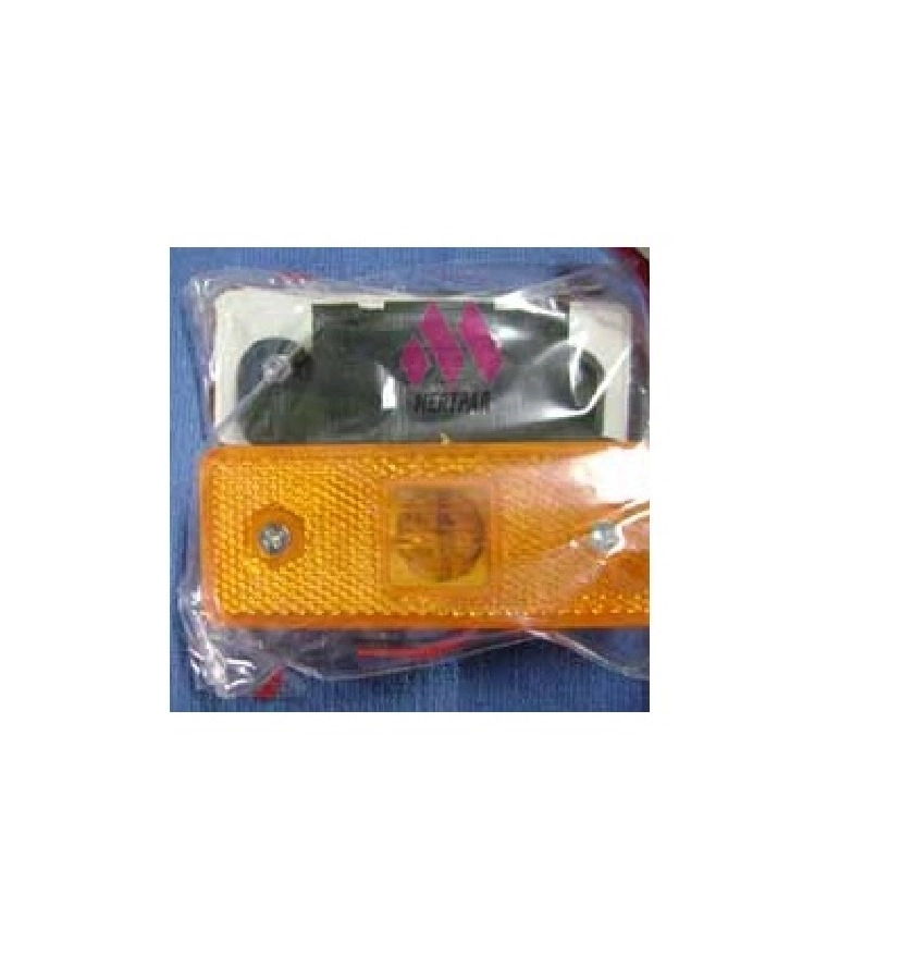 Marker Side Sallama Lamba (Dikdörtken) 4 LED'li Sarı 12V-24V | OEM TC13-24S