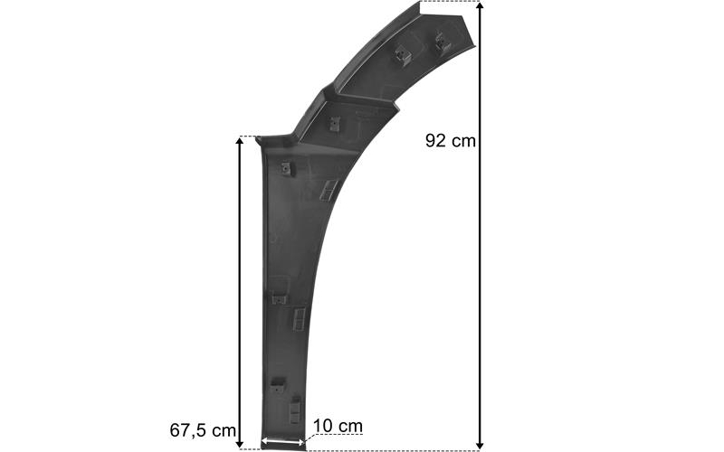 Çamurluk Yanağı TGS Euro 6 Sol | OEM 81612110081