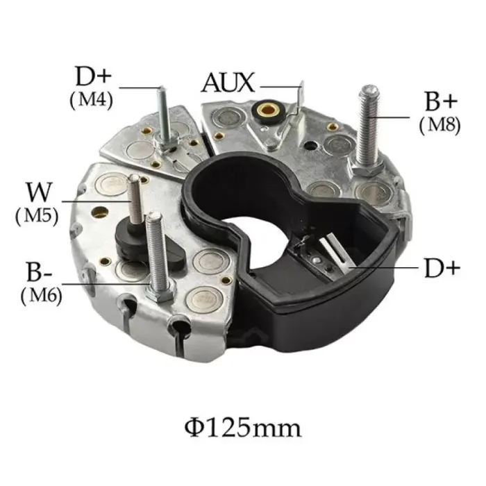 Diyot Tablasi M.Benz/Scania/ MAN/ Iveco 11 Diyotlu | YUNYI BHP12511B | OEM 81261090018 A0011540716 A0011541016