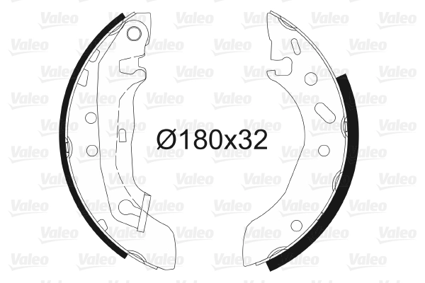 Arka Fren Balatasi Takim (Pabuc) Escort V / VI / VII 1,3 / 1,4 90>99 Orion III 1,3 / 1,4 90>93 Abssiz | VALEO 562085 | OEM 6500943 6500943 91AB2200GA 6749045 5027751 91AB2200GA 6749045 5027751