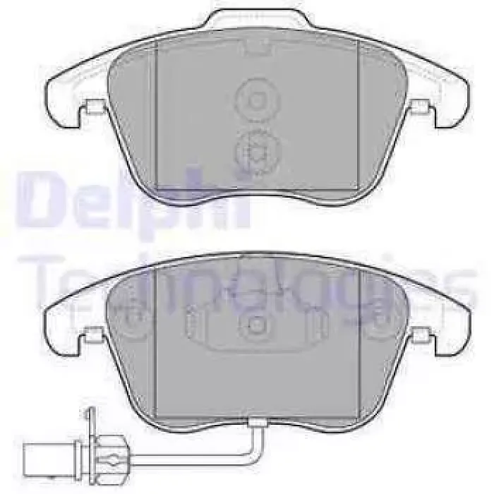 Fren Balatasi On A4 08>15 A5 07> Q5 10>17 Q5 09>12 | DELPHI LP2107 | OEM 8K0698151A 8K0698151F