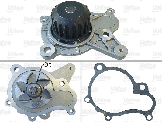 Devirdaim Accent 03 05 Dizel Getz 03 06 Dizel 3 Silindir Sportage 04> Tucson 2,0 CRDI | VALEO 506814 | OEM 2510025100